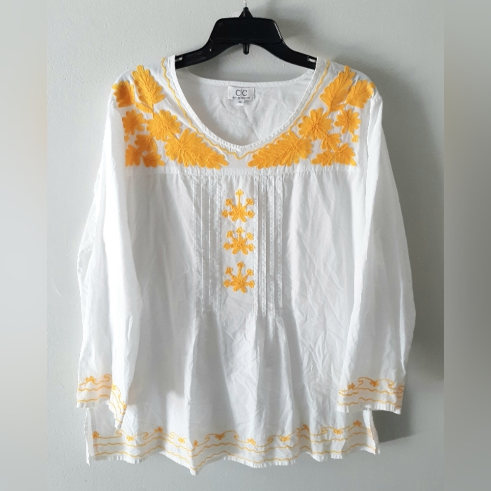 Chic Connection Embroidered Blouse